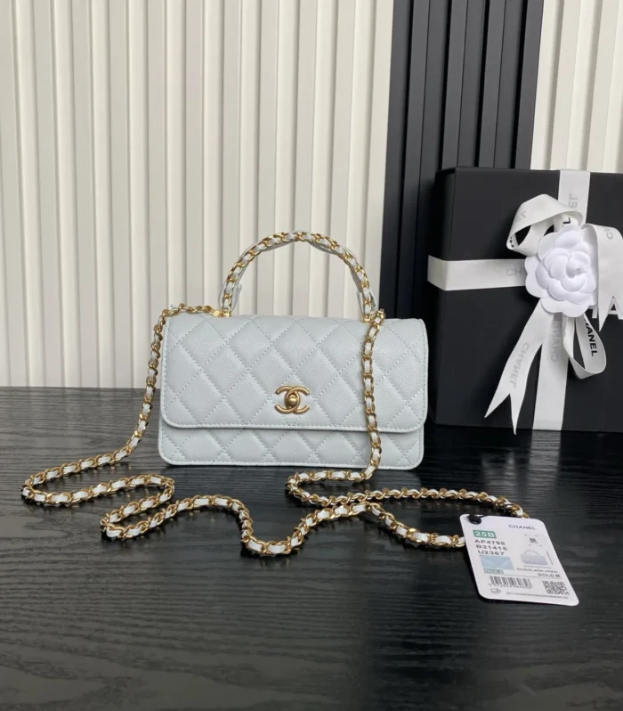 Coco Handle Cosmetic Pouch Small
