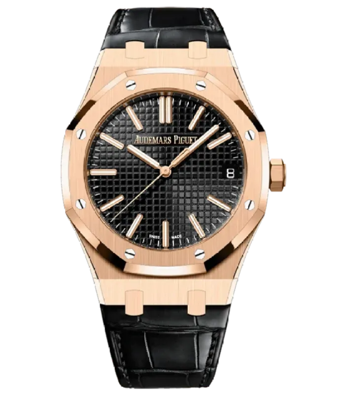 ROYAL OAK This 18-carat pink gold Royal Oak Selfwinding in 4