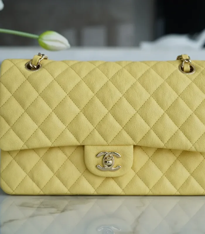 Classic Flap Washed Yellow