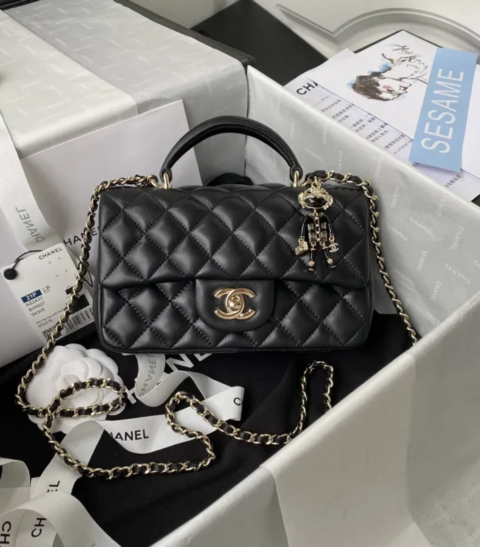Classic Flap Mini Handle Bag