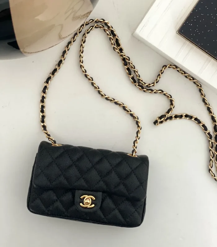 Classic Flap Mini Black Caviar