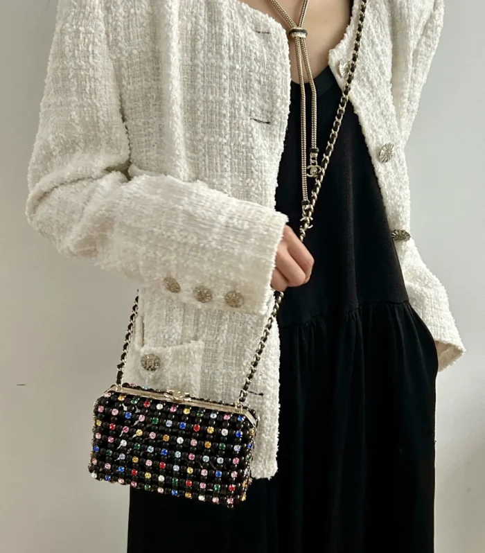 Classic Flap Evening Bag Black