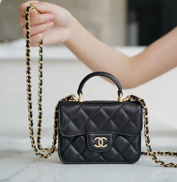 Classic Flap Coin Purse Black