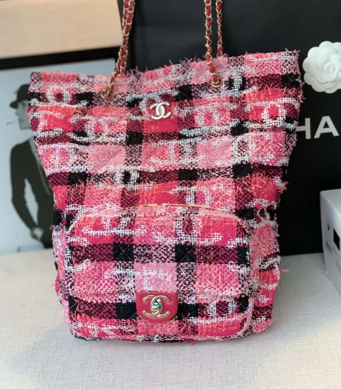 Tweed 2-in-1 Bag Pink