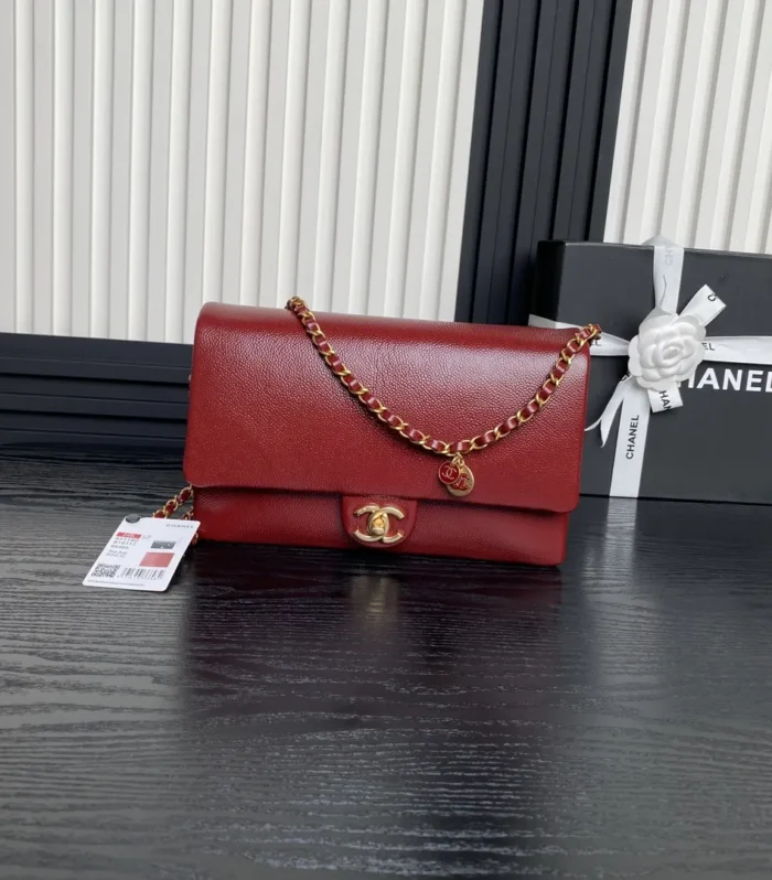 Classic Flap 26 Embossed Calfskin