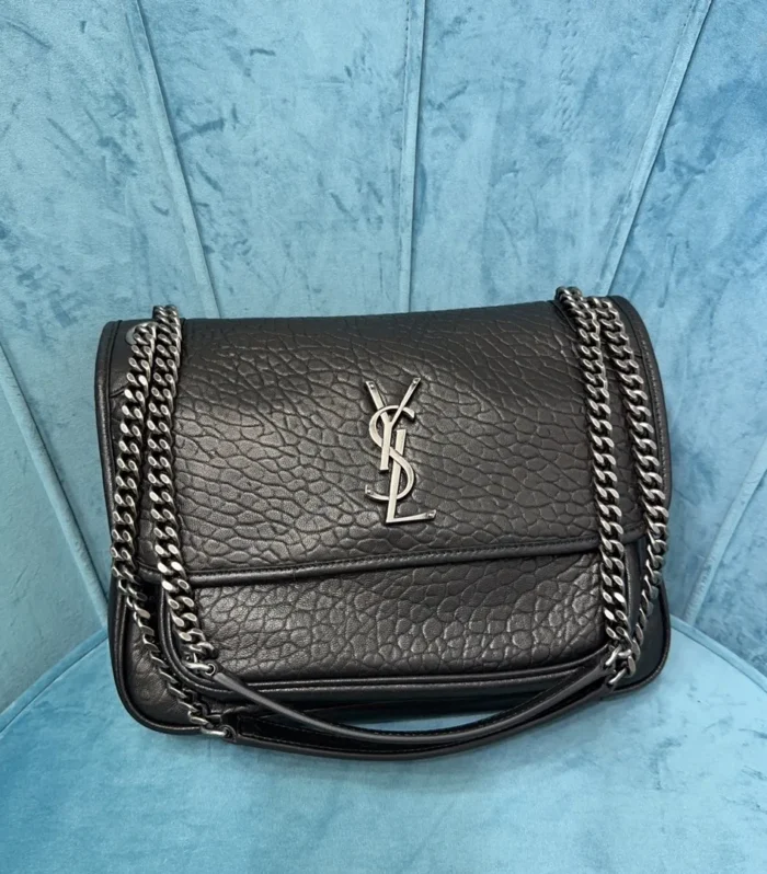YSL NIKI MEDIUM IN GRAINED LAMBSKIN