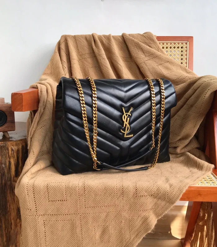 YSL LOULOU MEDIUM IN QUILTED LEATHER