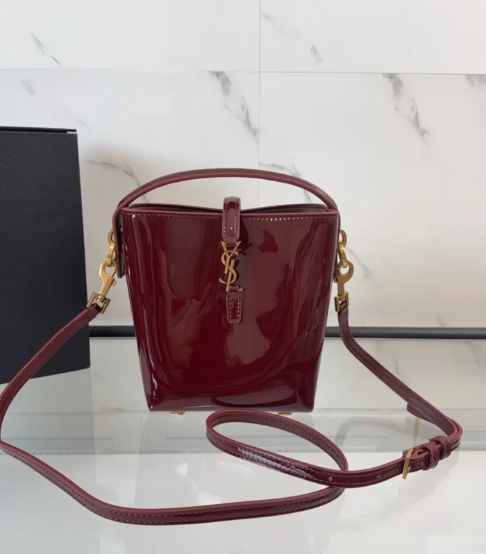YSL LE 37 MINI IN SHINY LEATHER