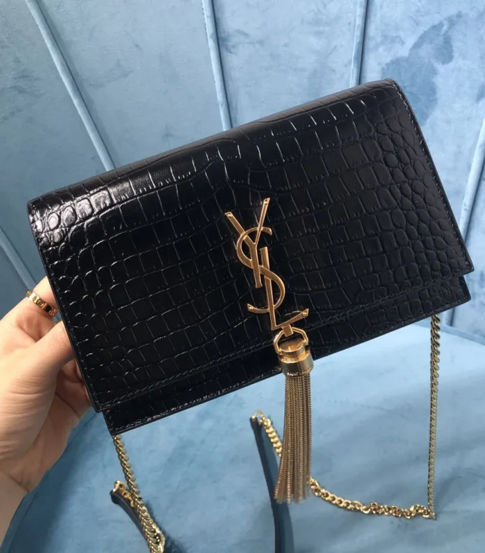 YSL KATE CHAIN WALLET WITH TASSEL
