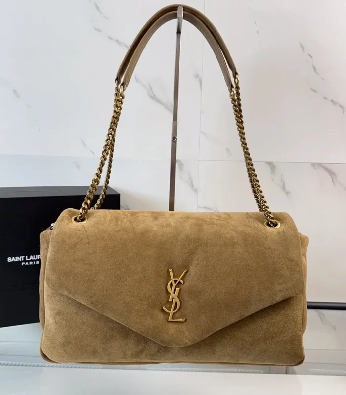 YSL Calypso large in suede