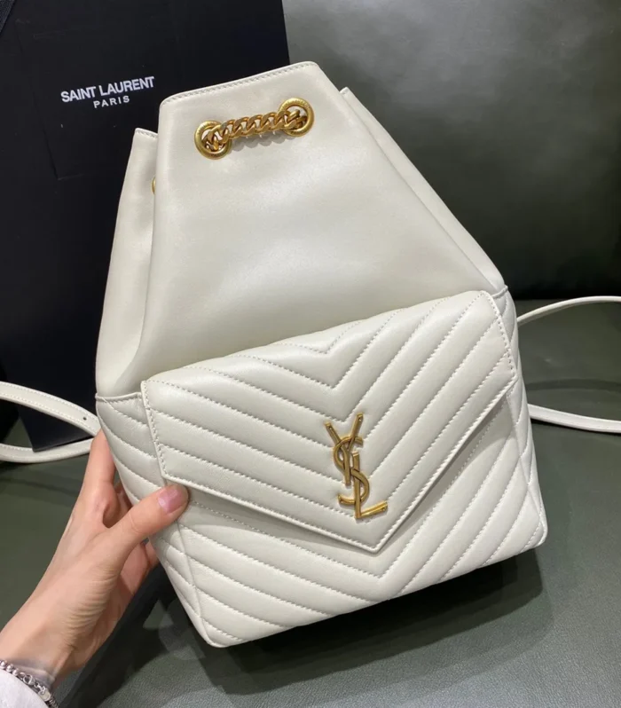 Yves V Quilted Backpack