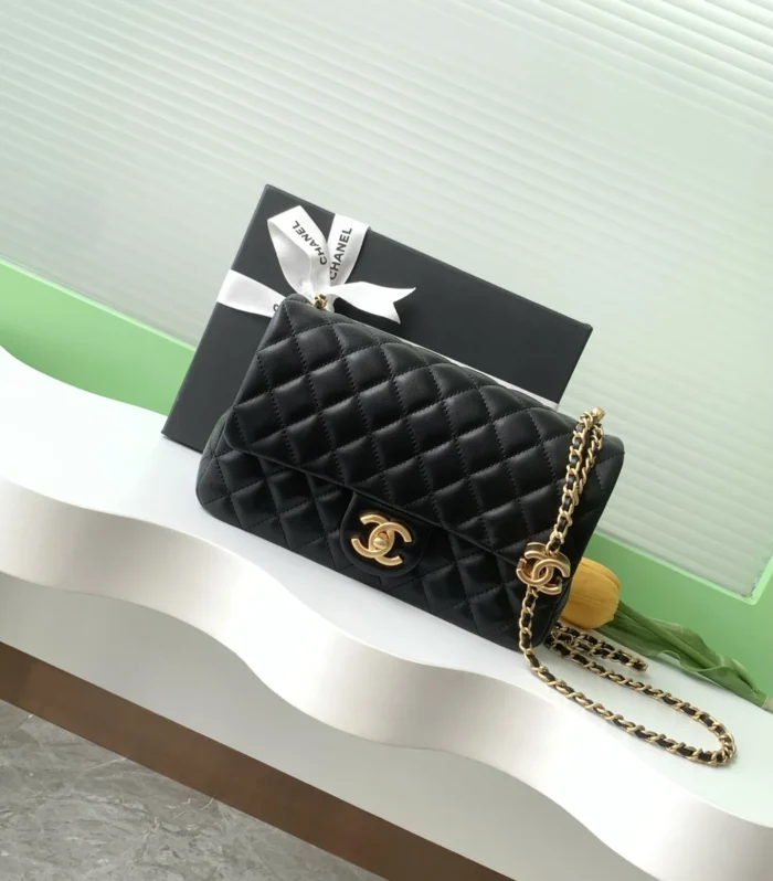 Square Chain Flap Bag