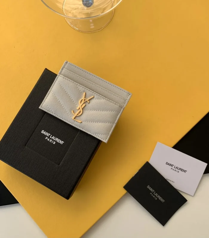 YSL Milk White Cardholder