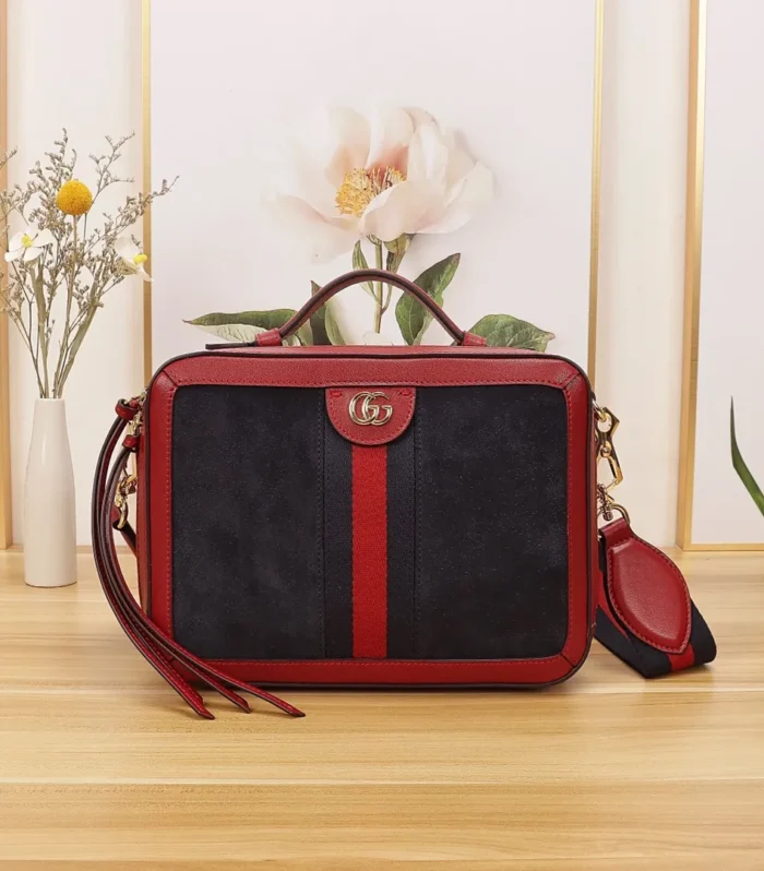 Royal Blue Leather Bag