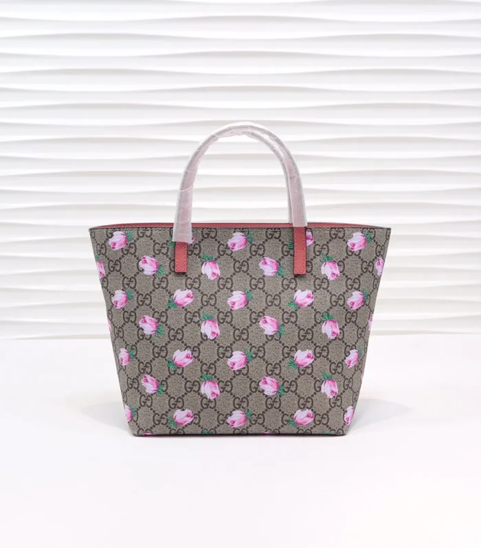 Rose Floral Top Handle