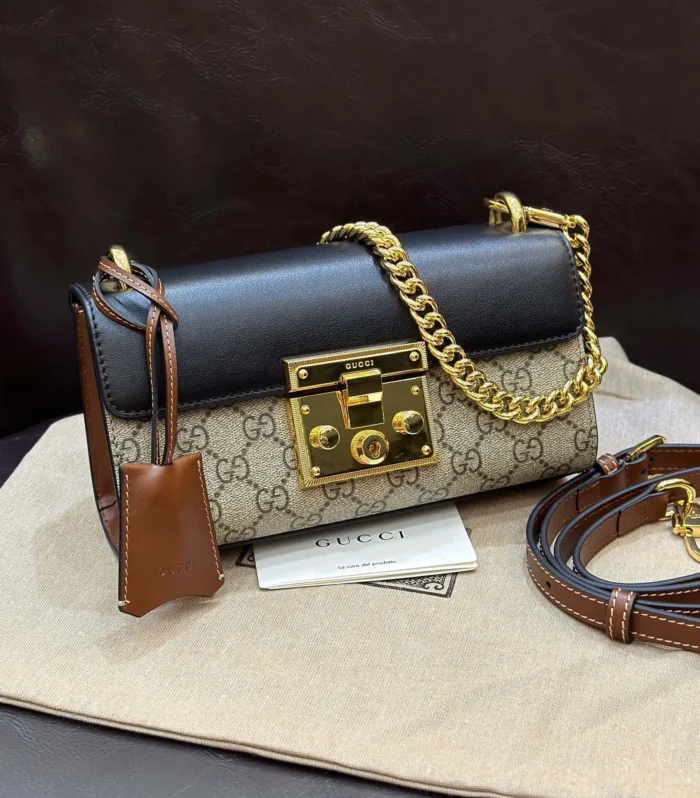 Padlock Moonlight Box Bag