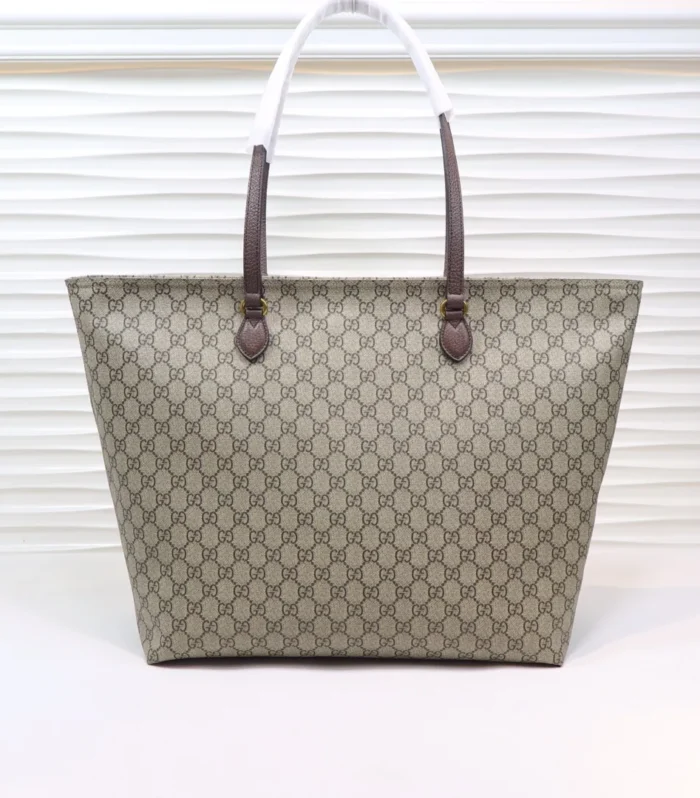 Oversized Apricot Brown Tote