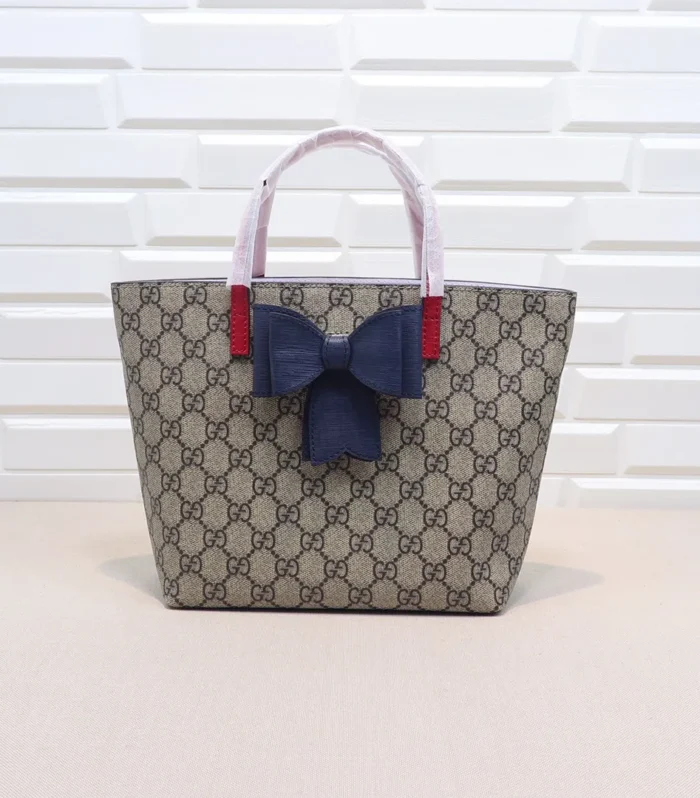 Original Leather Tote Small Blue