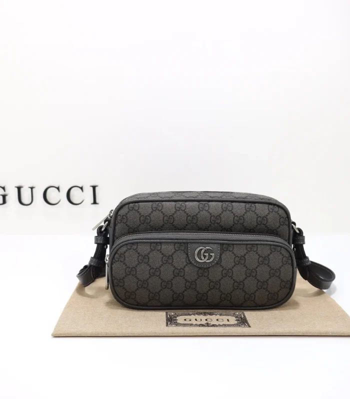 Original Leather Shoulder Bag Grey