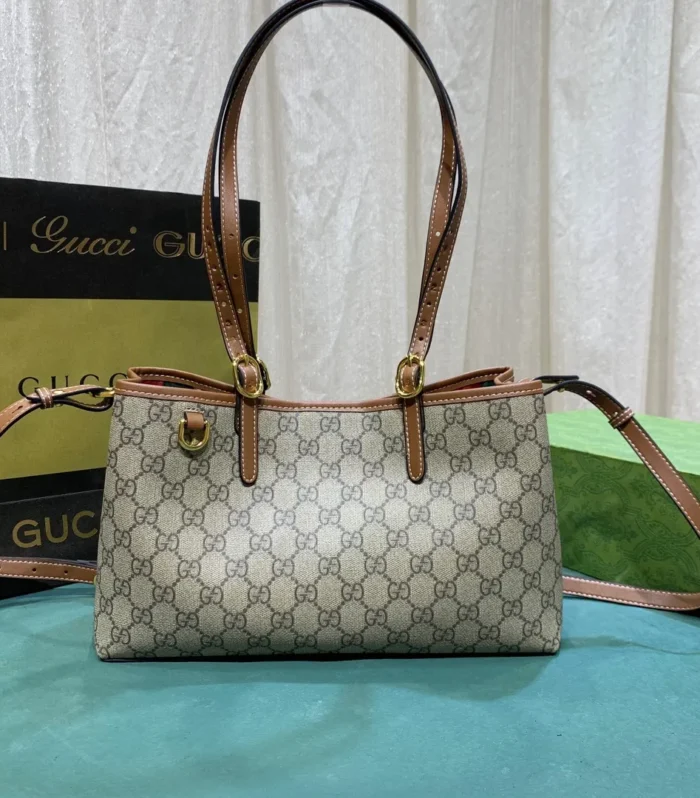 Ophidia Shopping Bag Brown
