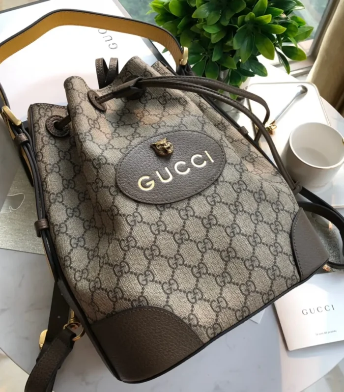 Monogram Tiger Bucket Backpack