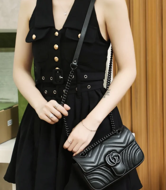 Monochrome Gucci Bag
