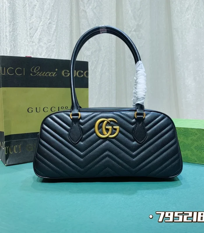 Marmont Top Handle Medium Black