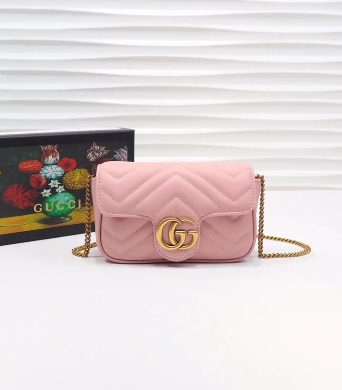 Marmont Chain Mini Pink