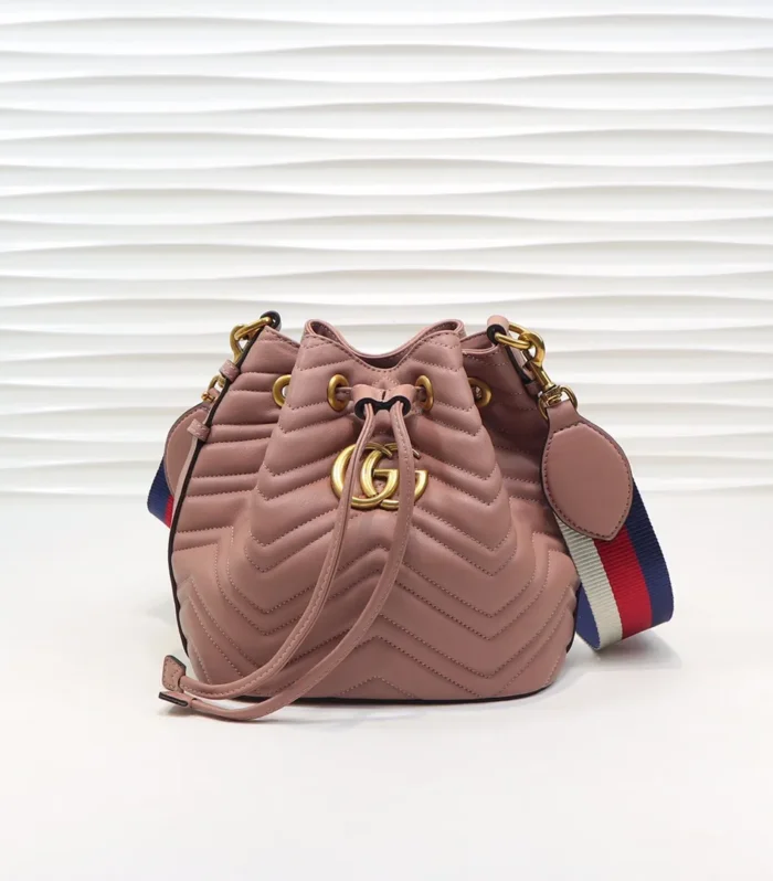 Marmont Bucket Bag Pink