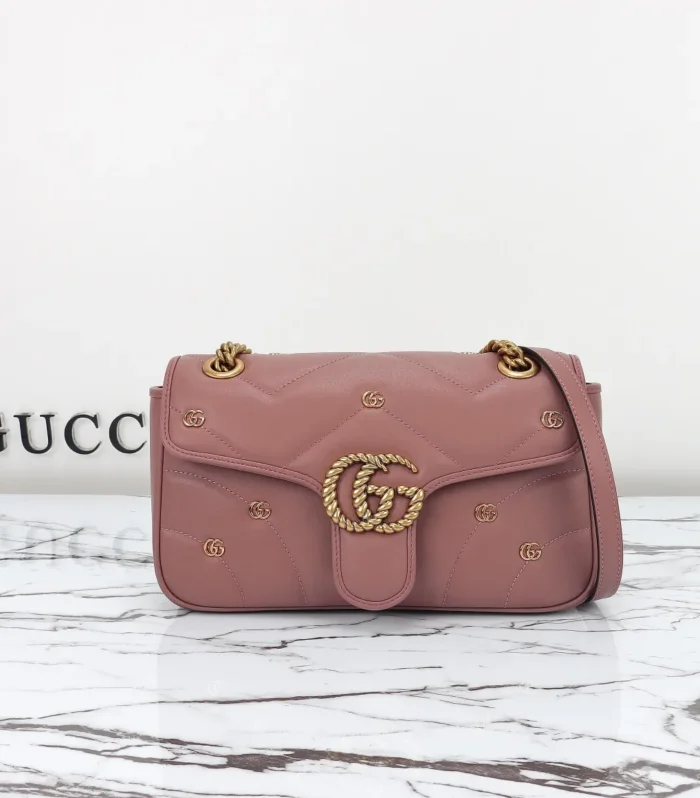 Marmont Baguette Nude Pink
