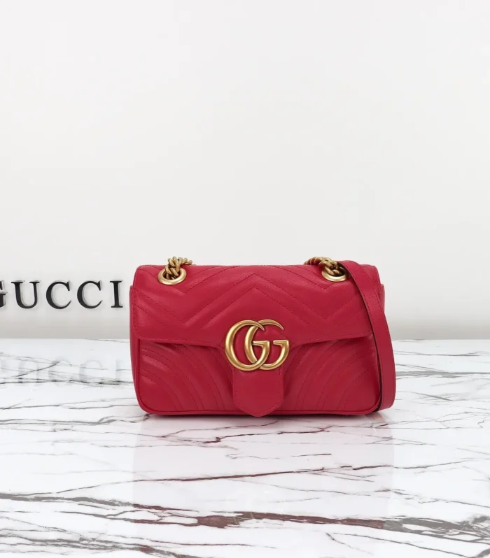 Marmont Baguette Red