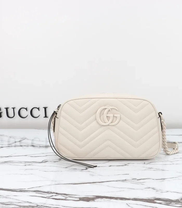 Marmont Bag White Leather