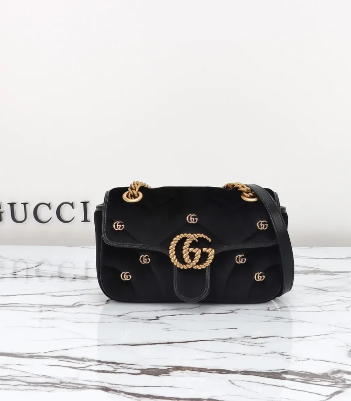 Marmont Bag Small Velour