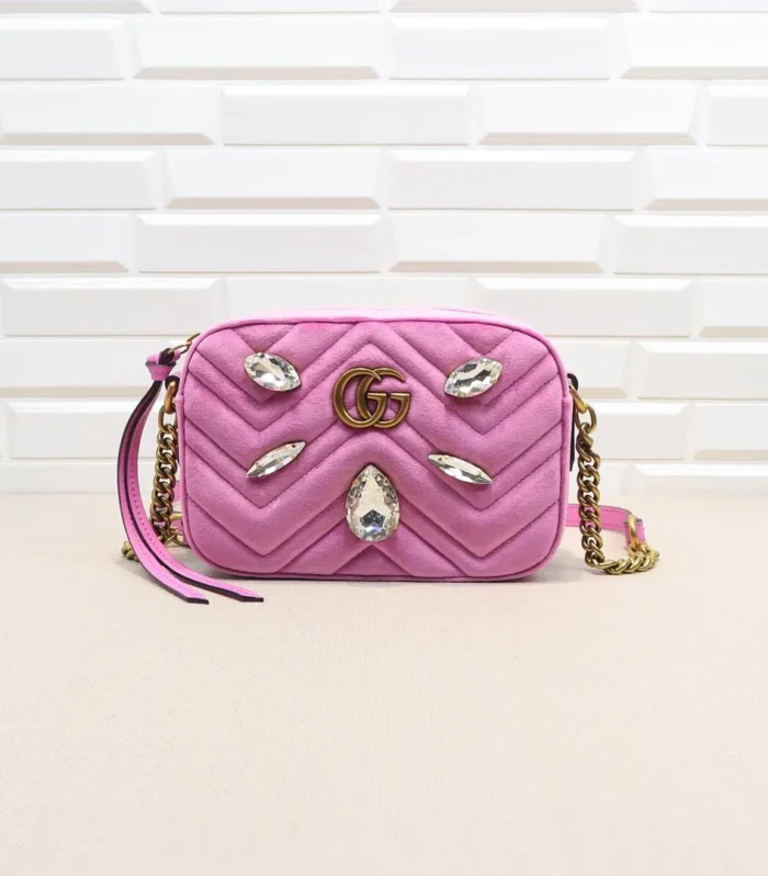 Marmont Bag Small Plum Pink