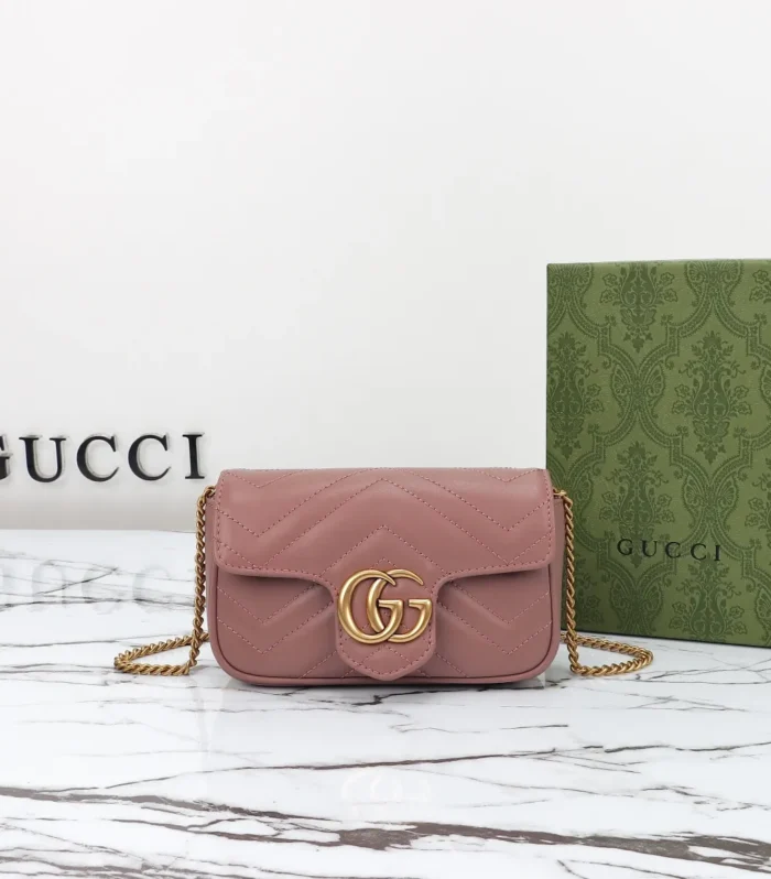 Marmont Bag Small Nude Pink