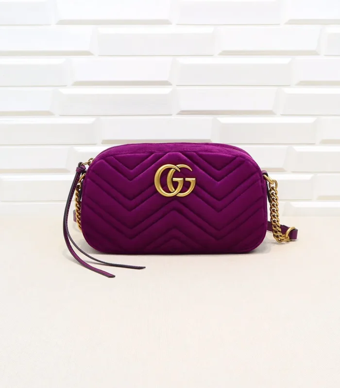 Marmont Bag 24cm Purple Velvet