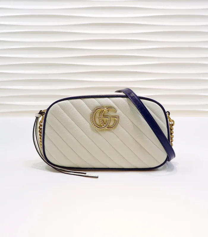 Marmont Bag 24cm Blue White
