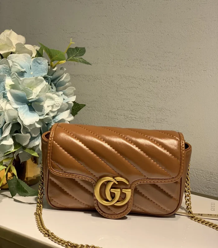 Marmont Bag 16.5cm Caramel Brown