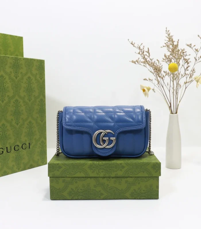 Marmont Bag 16.5cm Blue