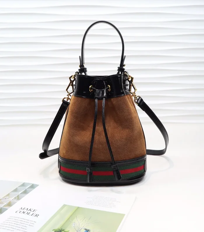 Jackie Shoulder Bag Brown Suede