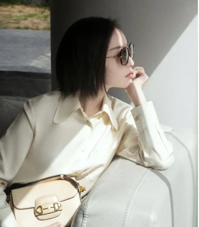 Jackie Convertible Clutch Milk Tea