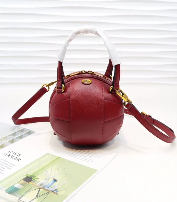 Jackie Bucket Bag 18cm Red