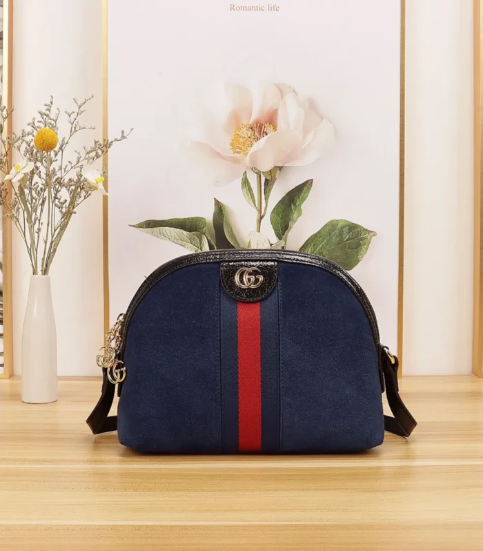 Jackie Bag Suede Royal Blue