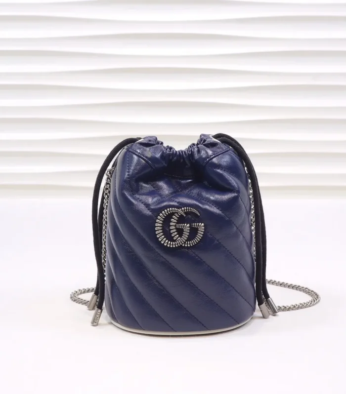 Jackie Bag 19 Blue-White