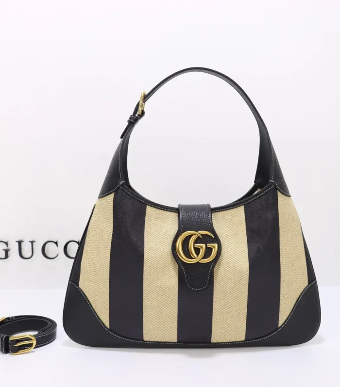 Horsebit Stripe Tote Large