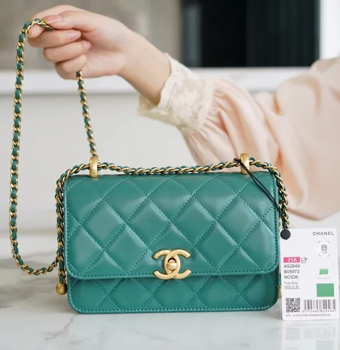 Mini Flap Bag Green