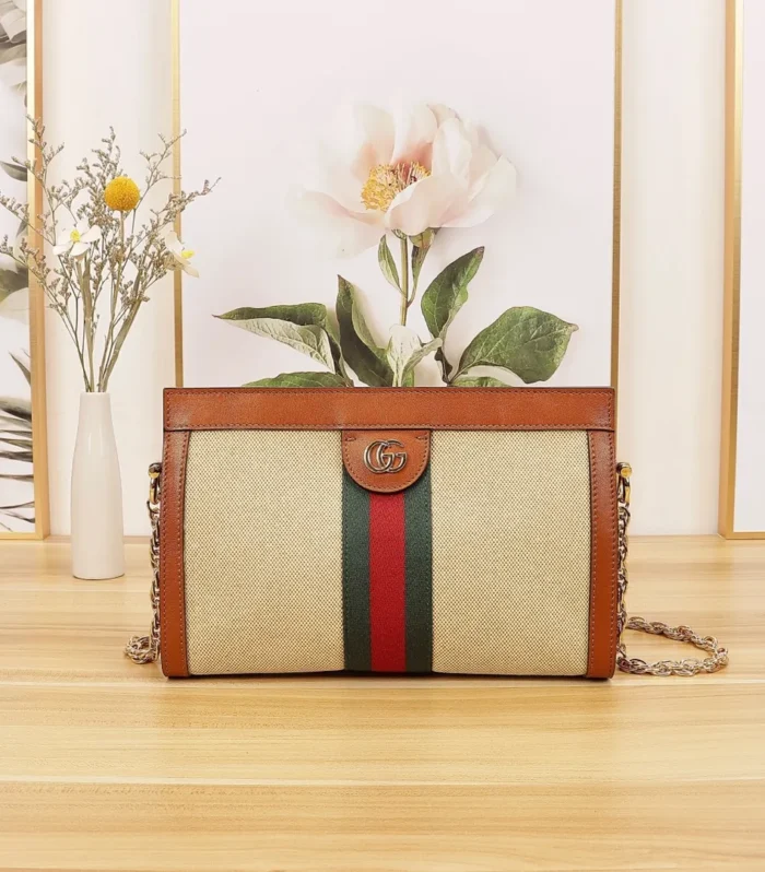 Horsebit Canvas Bag 26cm