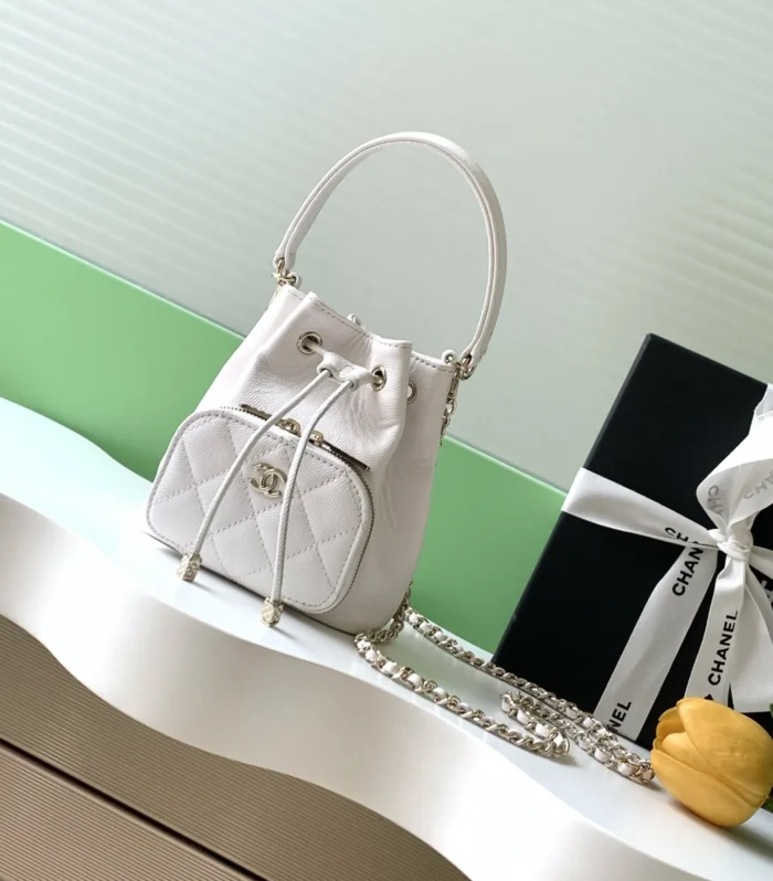 Mini Chain Bucket Bag