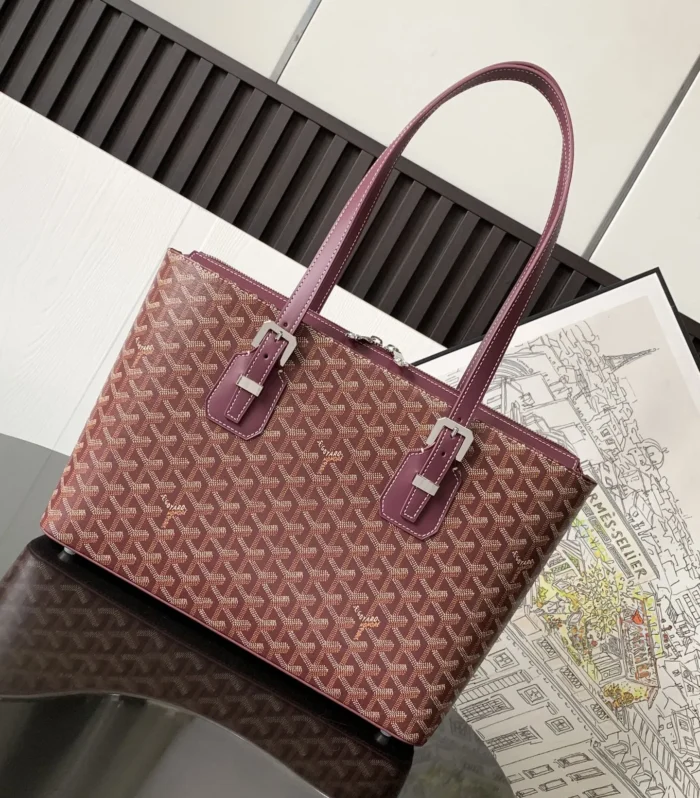 Vintage Tote Burgundy