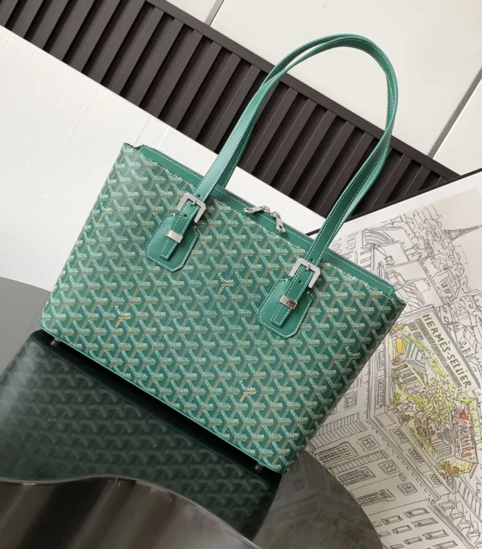 Vintage Tote Green